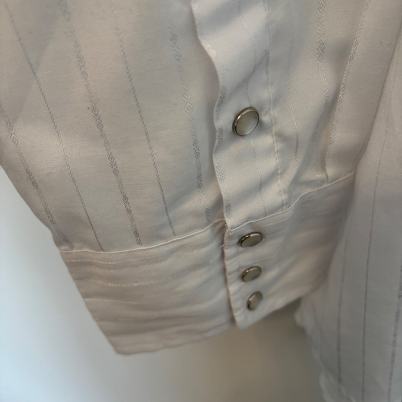 Men’s Roper Western Shirt White Size 2XL - Picture 8 of 8